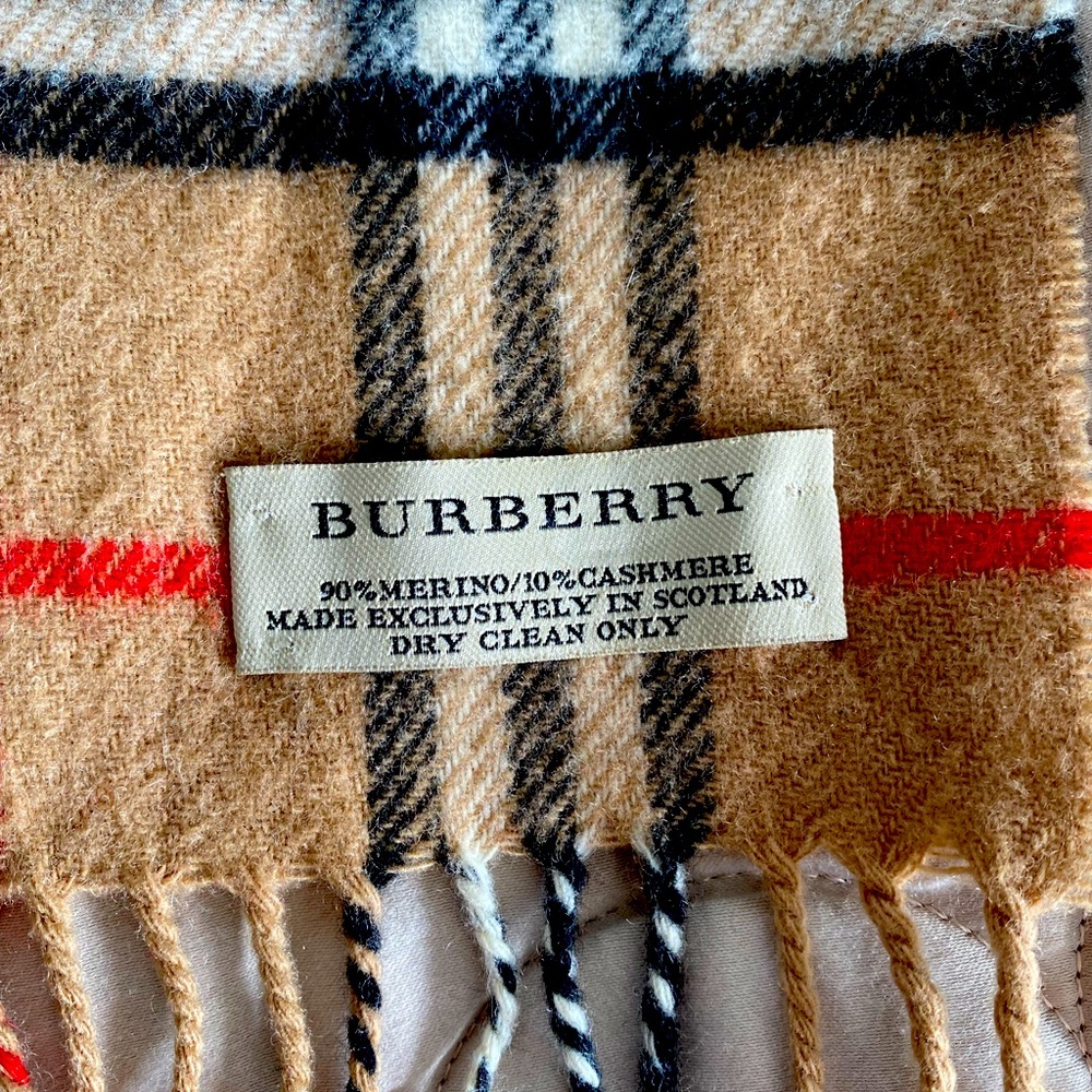 Burberry Mini Classic Vintage Scarf